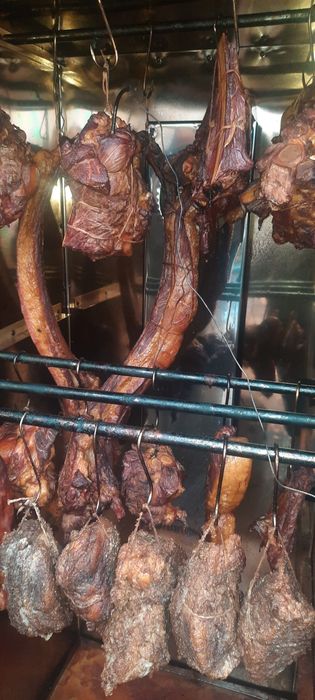 Копчу на плодовой  щепе.