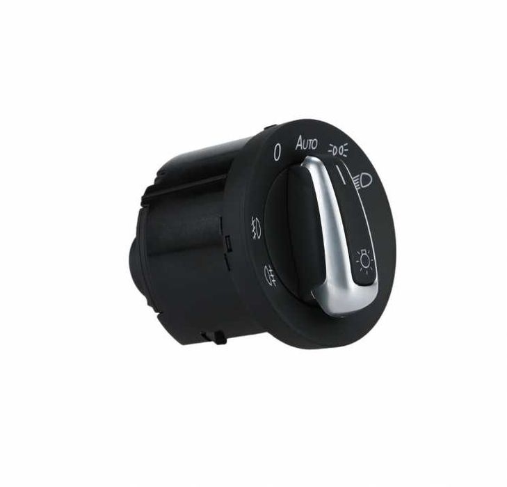 Ключ Бутон За Фарове Светлини VW Golf 5 Passat B6 Голф 5 6 Caddy Touran Tiguan Scirocco Jetta С Функция Ауто Хром
