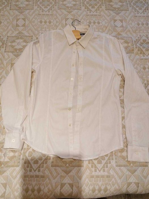 Camasa alba Calvin Klein, masura S, slim fit