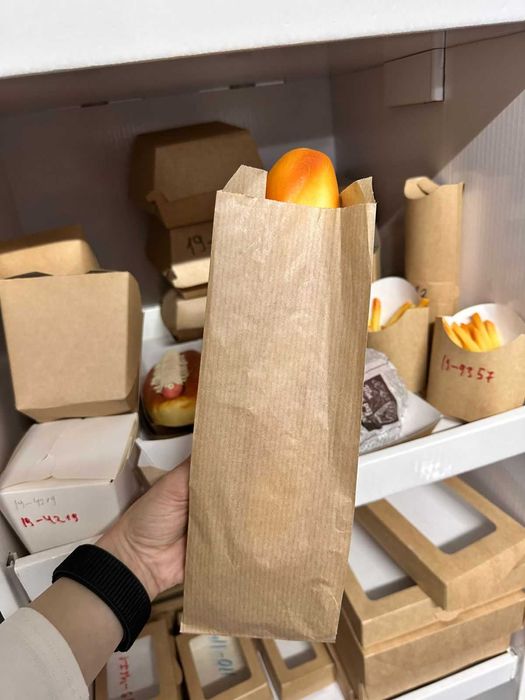 Упаковки под фри и бургеры