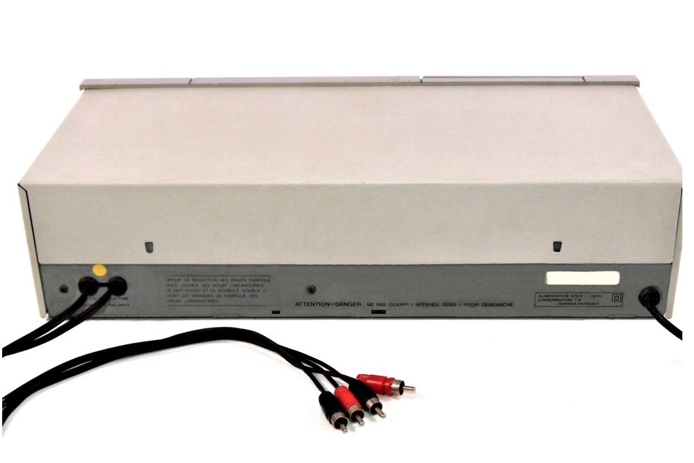 Casetofon deck Brandt PK235D stereo, dolby, Made in France, arata si functioneaza ca NOU