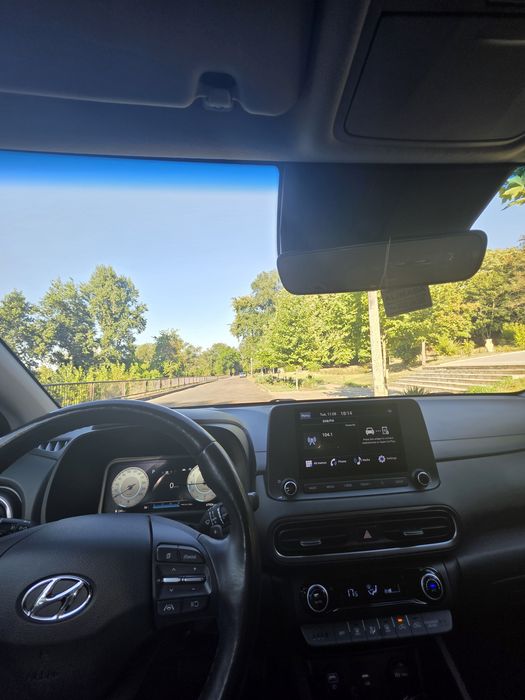 Hyundai Kona 1.0 T GDi 120 CP ,7DCT Highway 2022 Automată cu Garanție. VIN KMHK3812GNU887098. Primul si unicul proprietar