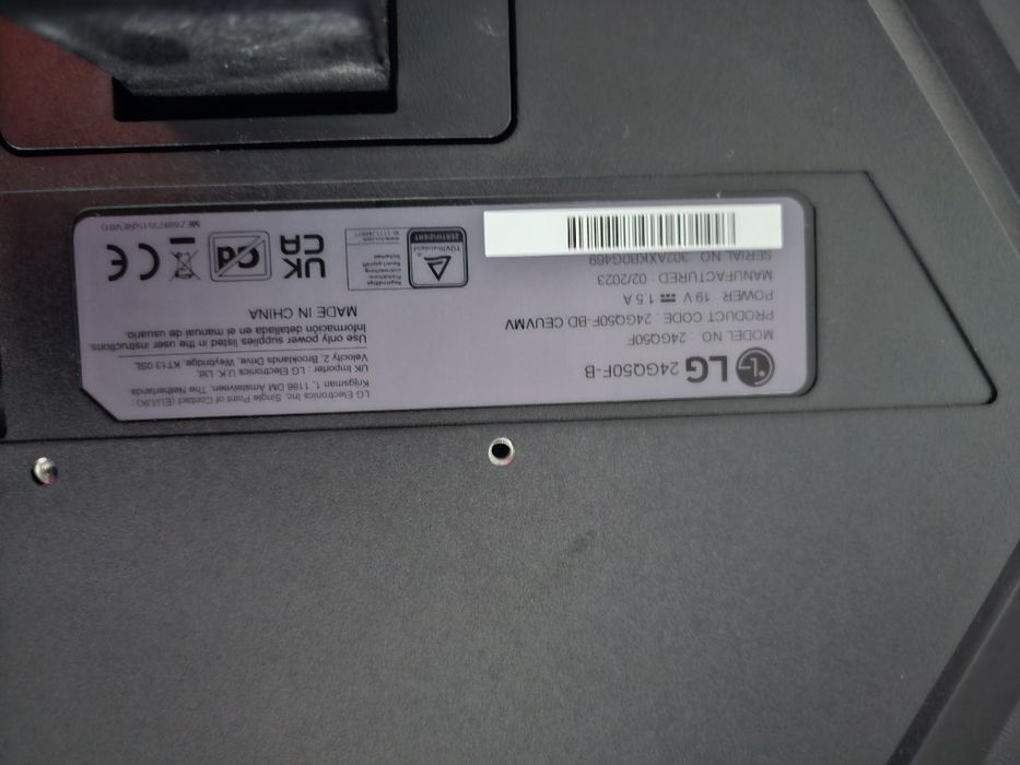 Monitor Gaming LG 23.8 inch 165hz VA