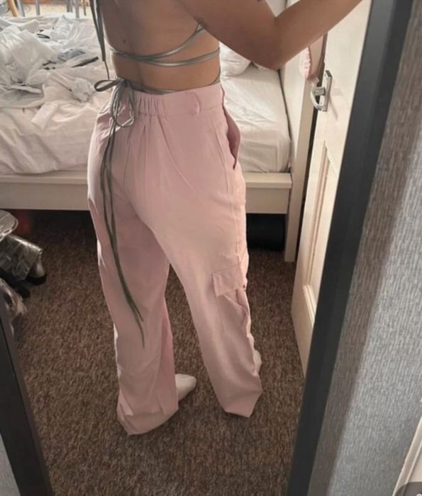 Pantaloni noi, cargo, marimea S