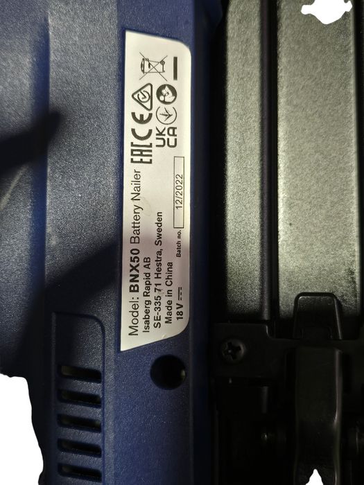 Pistol cuie, capsator Rapid BNX50