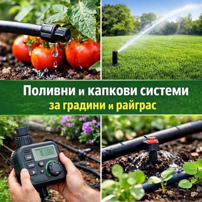 Изграждане на Поливни Системи