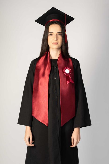 Toca, Esarfa si Cocarda, Set Nepersonalizat, Visiniu, Liceu, Facultate