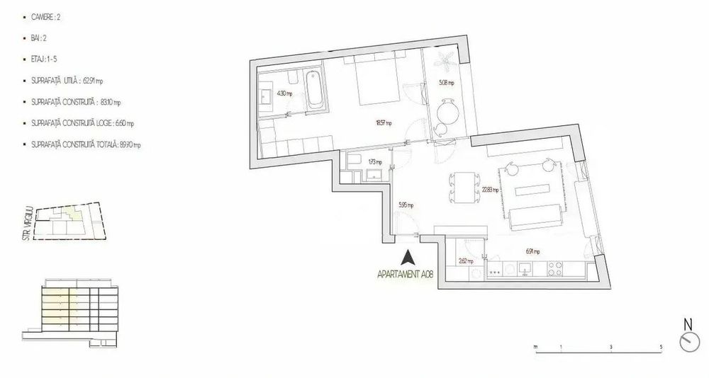 Apartament 2 camere | Finisaje Lux | 5 min Cismigiu | Ultracentral
