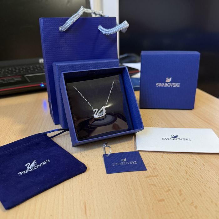 Lantisor Swarovski Model Dazzling Swan White