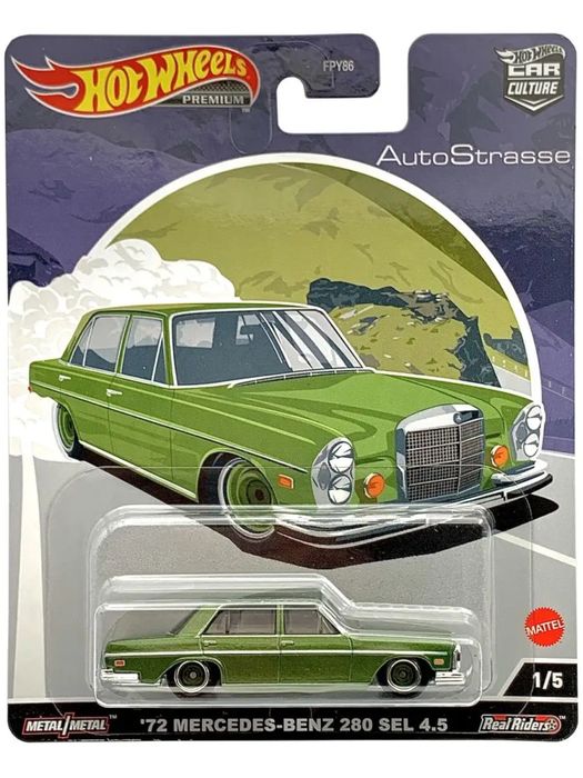 Машинка Hotwheels Premium Mersedez Benz