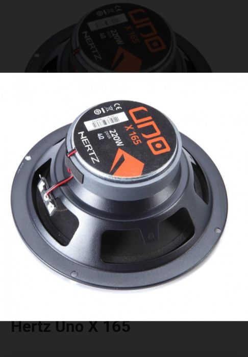 Hertz Uno X165 динамики Оригинал