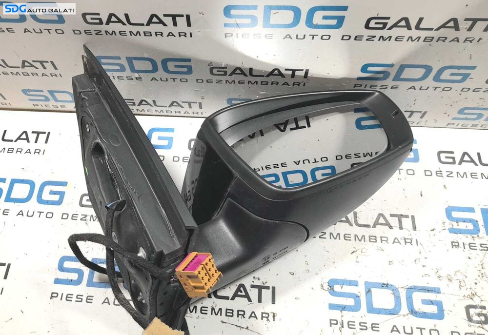 Oglinda Dreapta Electrica Volkswagen Polo 6R 2009 - 2017 Culoare LC9X Cod 6R2857502J [N0172]