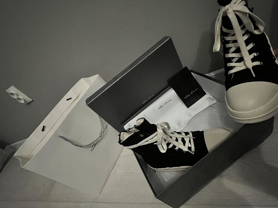 кроссовки rick owens ramones рамоны рики риковенс архив