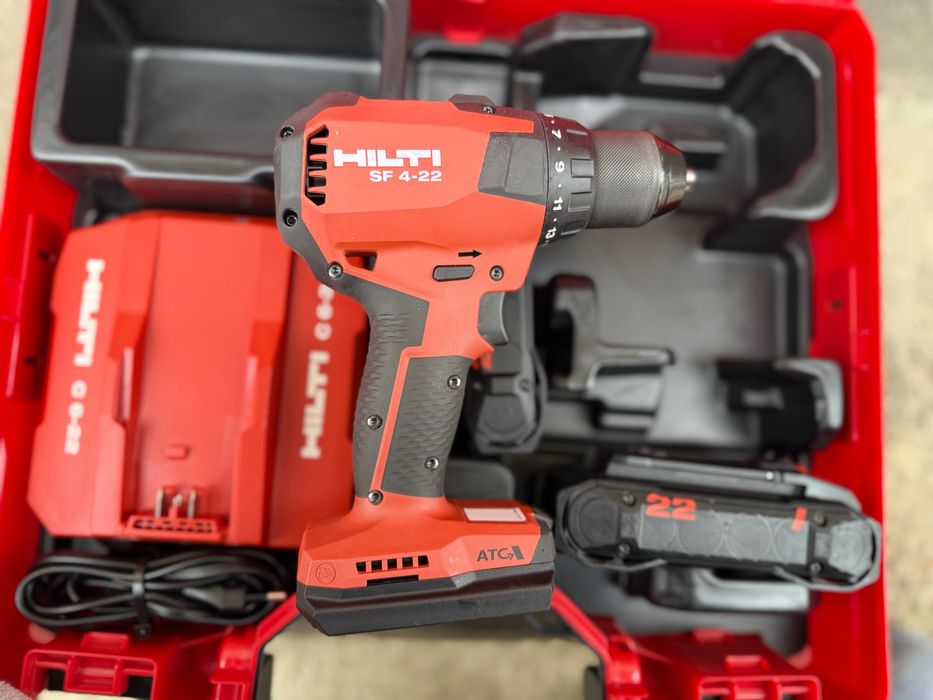 HILTI SF 4-22 NURON акумулаторен винтоверт – 2×4.0Ah, 2025 г.