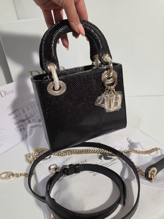 Дамска чанта Christian Dior Lizard Mini