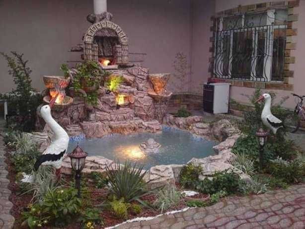 Летние кухни, Водопады, Барбекю.Казаны.Камины.