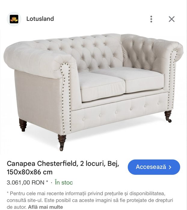 Set Canapele LotusLand