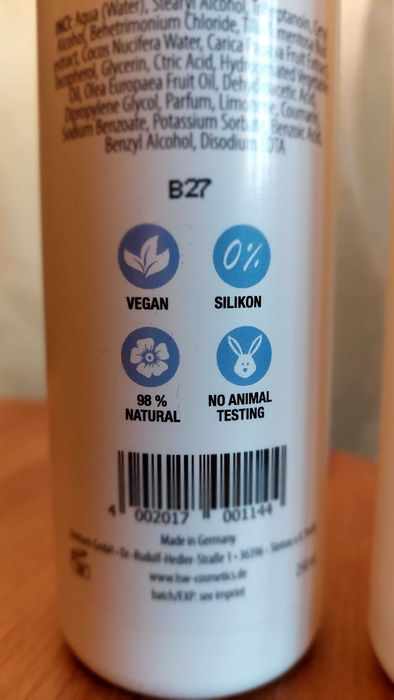 LILLY SAYN WITTGENSTEIN, şapon şi conditioner 250ml