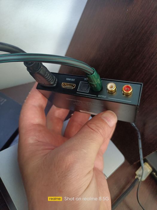 HDMI 2.0 Audio Extractor 4k HDR(defectă)