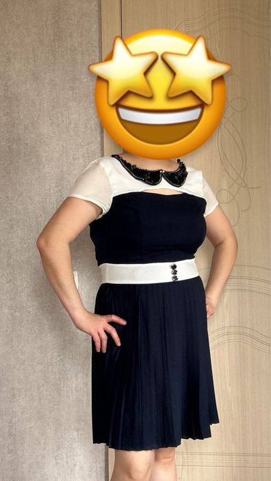 Платье с необычным фасоном