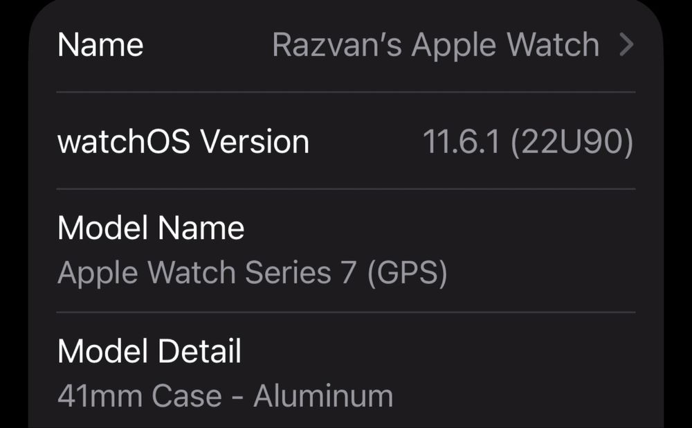 Apple watch series 7 41 mm