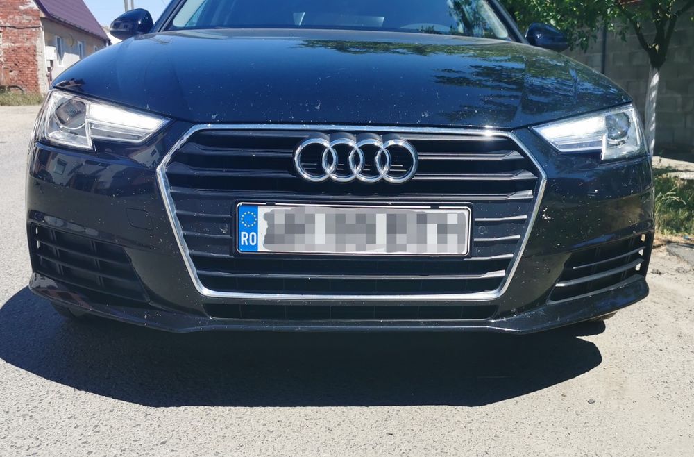 Suport număr înmatriculare slim