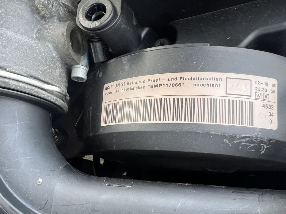 Vw pasat 6 2008 g 2.0 140 кс. Код на мотора ВМР скорости 4*4