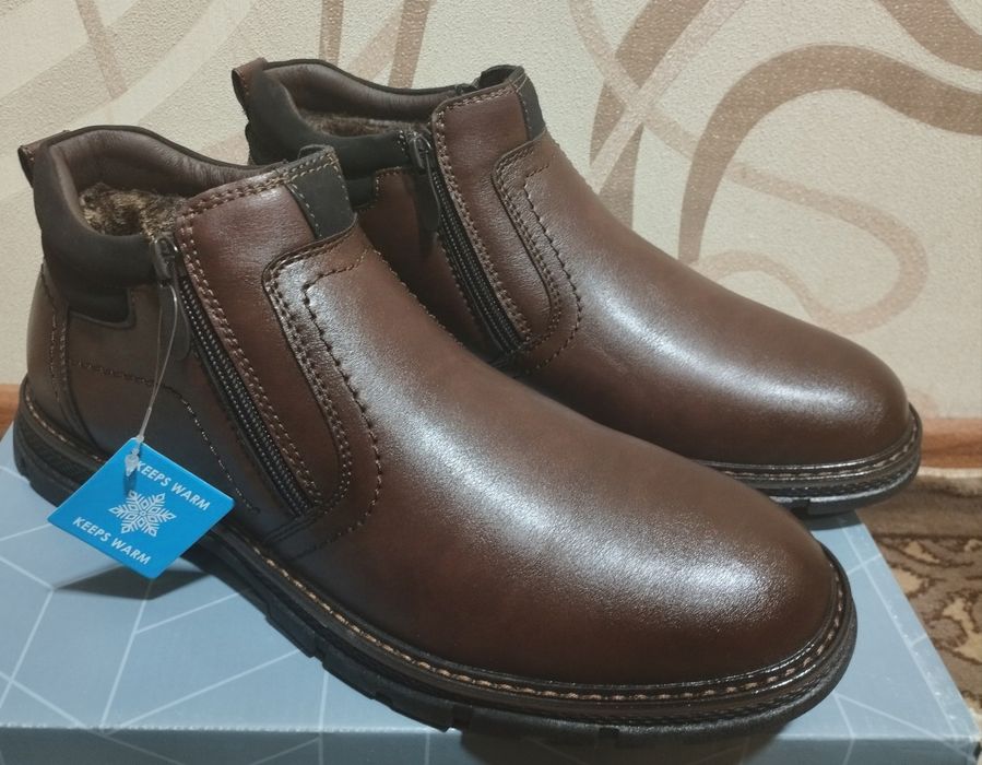 Мужские полуботинки.Качество отличное