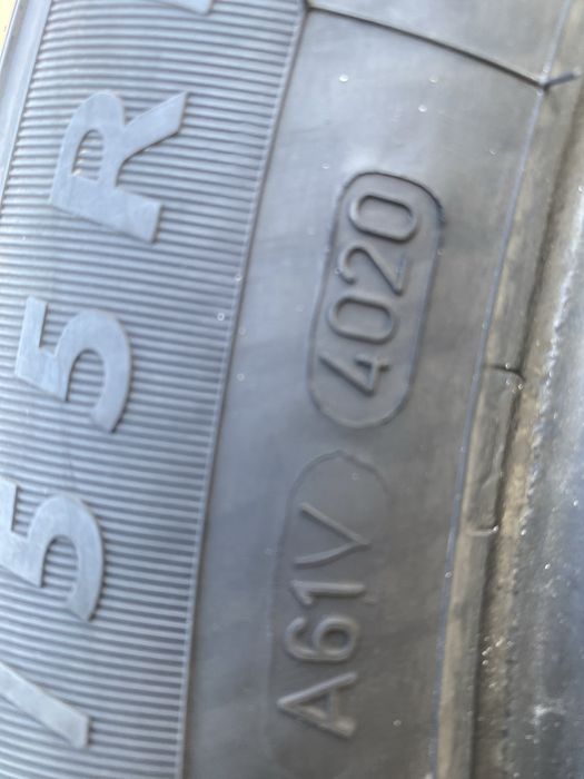 Шины 225/55/17 комплект бу данлоп