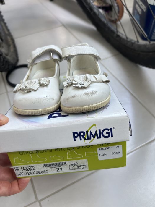 Детски кожени официални обувчици за момиче Primigi, номер 21