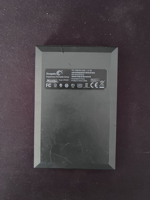 HDD Extern Seagate 1.5TB