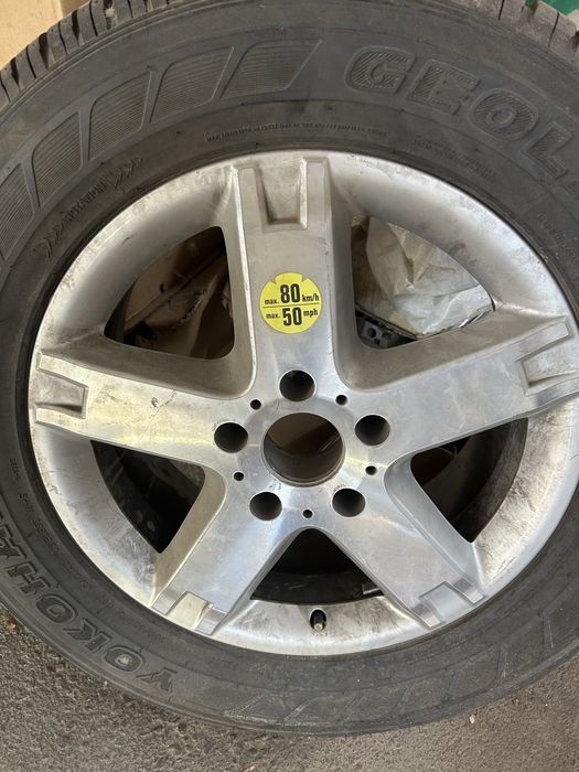 Запаска на Гелендваген R18