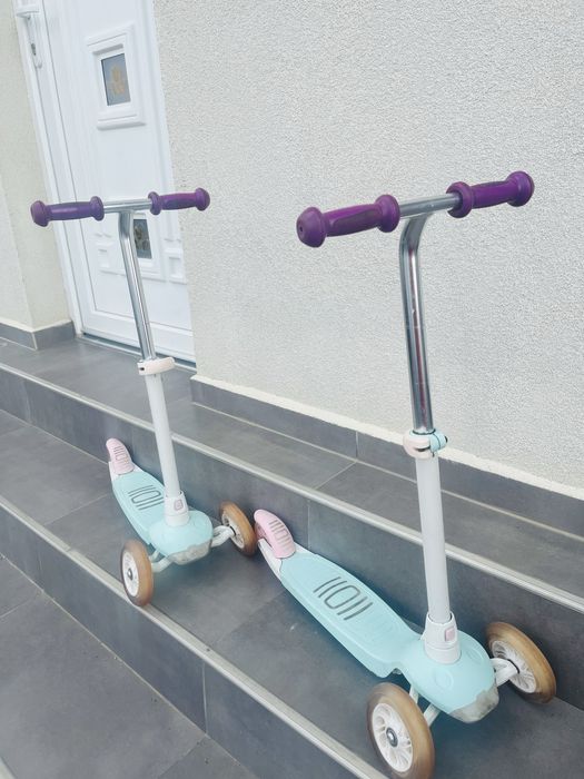 Trotinete cu luminite din Decathlon