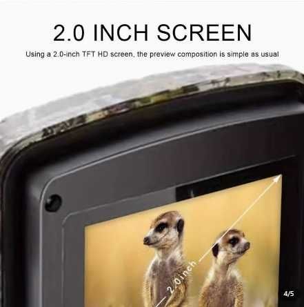 Camera Padure, Camping , Alimentare Cu 4-8 Baterii, Infrarosu slot sd