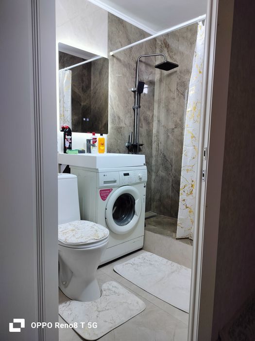 24/7, Smart TV, WiFi 5G, 2х ком, депозит 10000 тг, 1 этаж