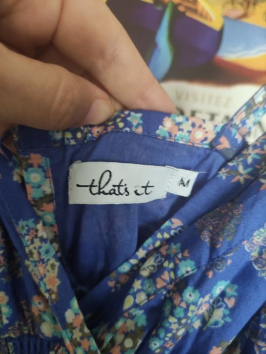 Рокля за бременни М 100 % памук