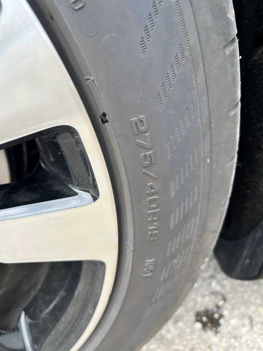 оригинални джанти мерцедес w222 спорт пакет с нови гуми 19 цола