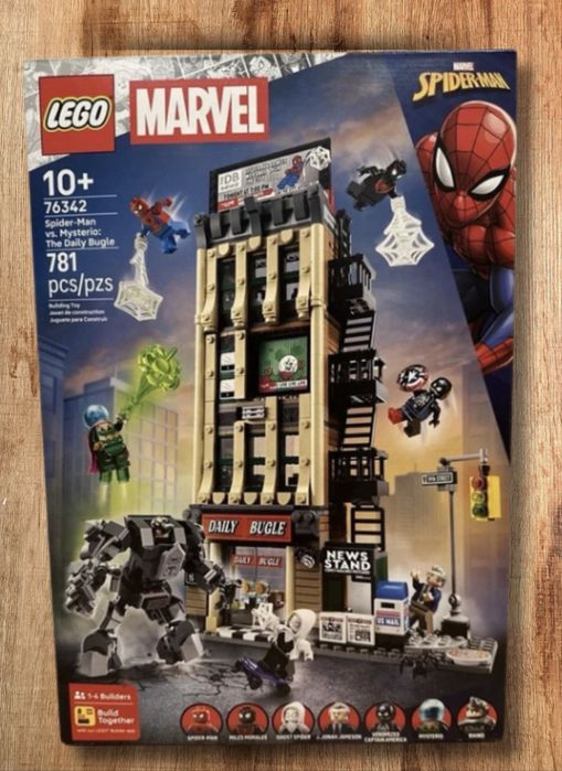 LEGO Marvel Omul Paianjen vs Mysterio: Daily Bugle 76342