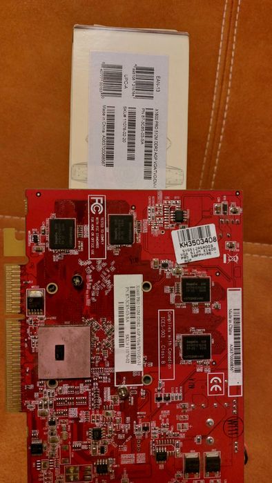 Placa Video COLECTIE Ati X1600 PRo AGP ATI Radeon cutie ORIGINALA