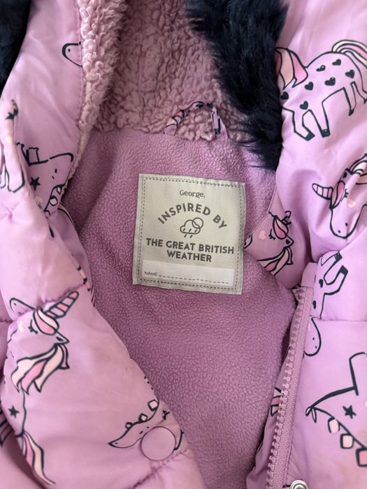 Сет зимни якета за момиче 3-4 години