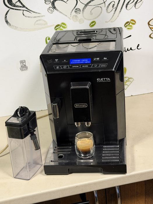 Кафемашина кафе автомат delonghi ELETTA с гаранция