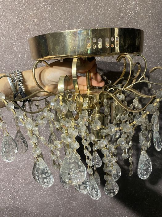 Люстра хрустальная