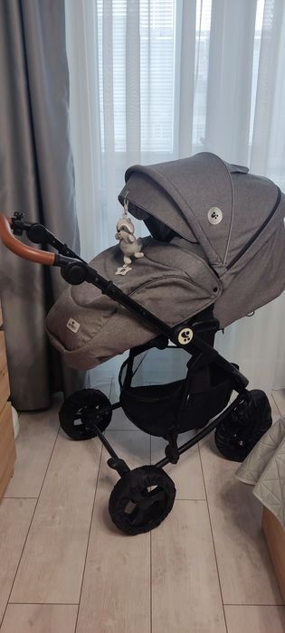 LORELLI Premium Комбинирана количка 3в1 CRYSTA GREY