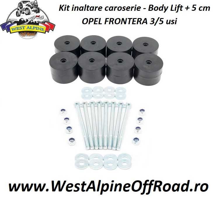 Body Lift OPEL FRONTERA A/B + 5cm - Kit inaltare caroserie