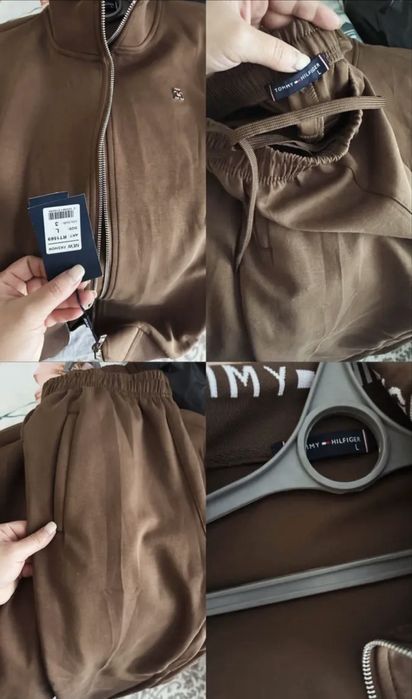 Мужская двойка коричневый л