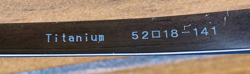 S.T.Dupont - Диоптрични очила с титаниеви рамки, чисто нови!