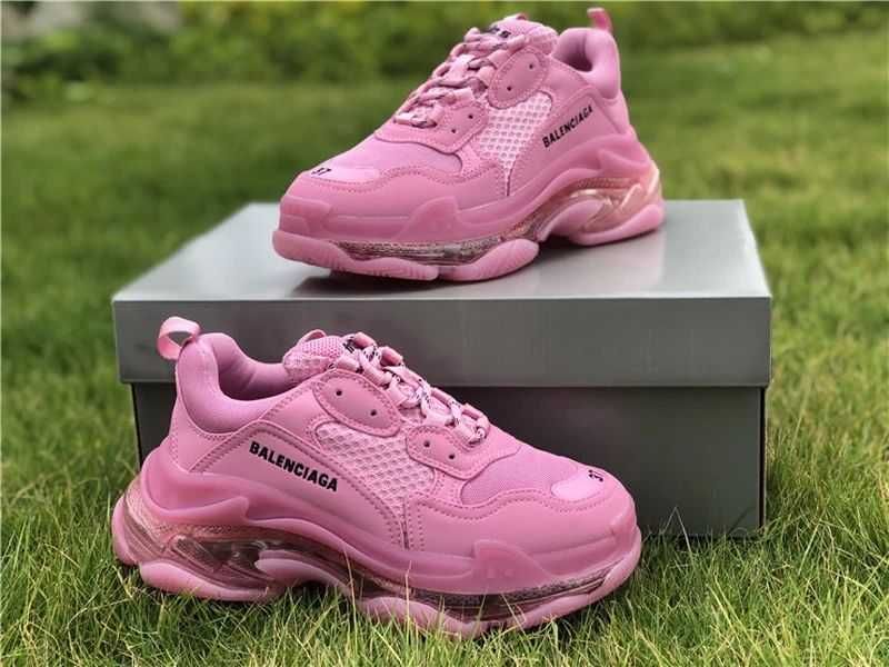 Balenciaga Triple S - Hot Pink/Pink/Grey