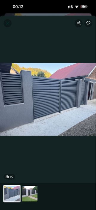 Garduri Beton sau Metalice / Imprejmuiri / Gard