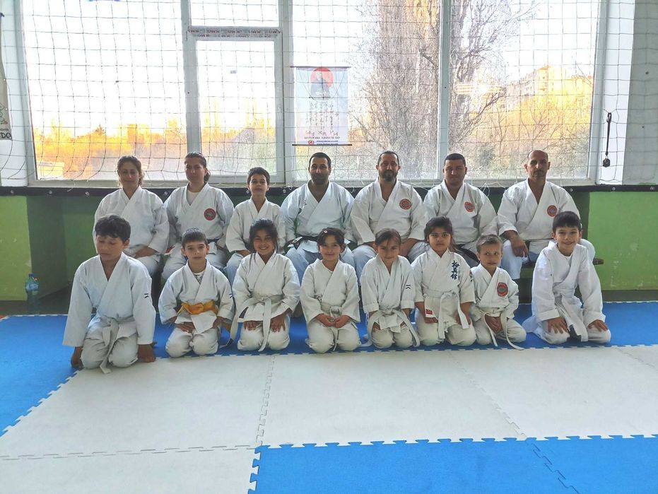 Тренировки Шотокан карате-до