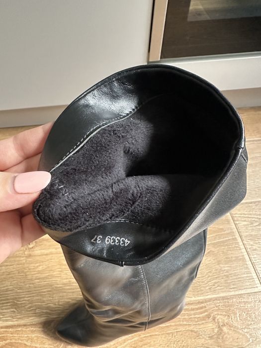 Сапоги из натуральной кожи